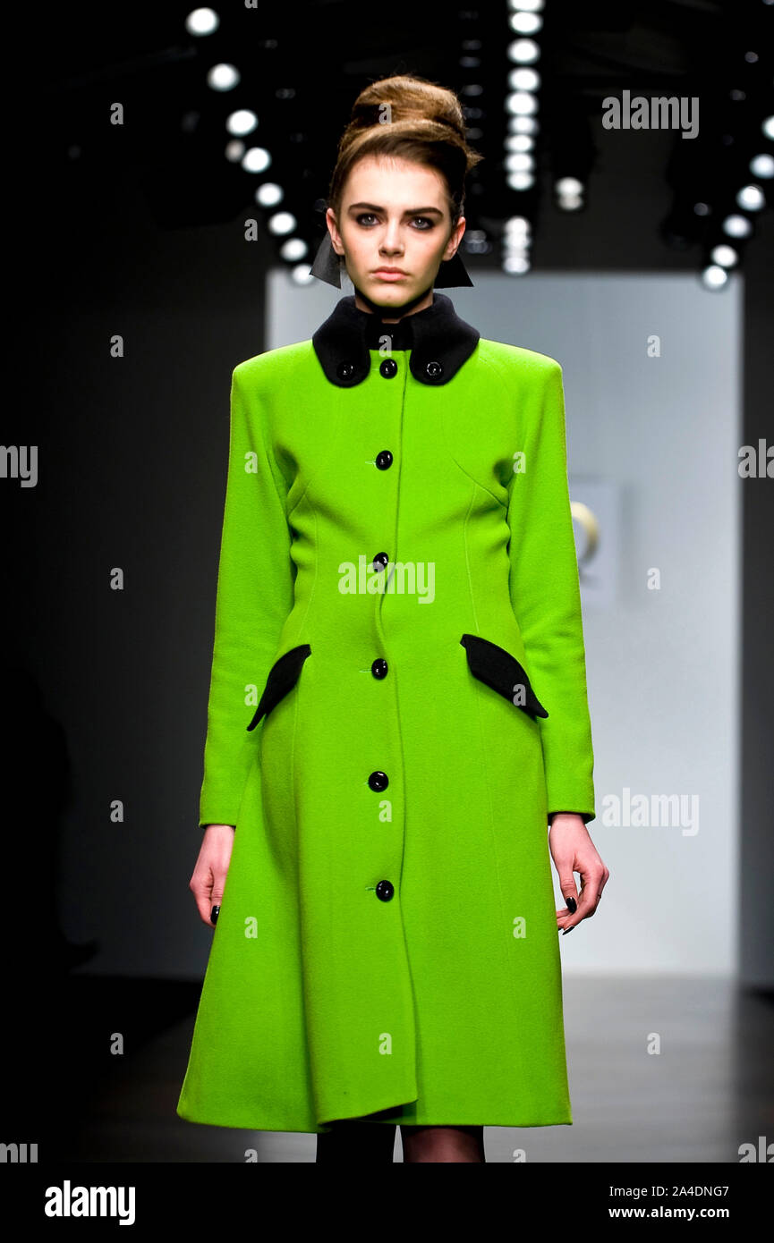 neon green coat