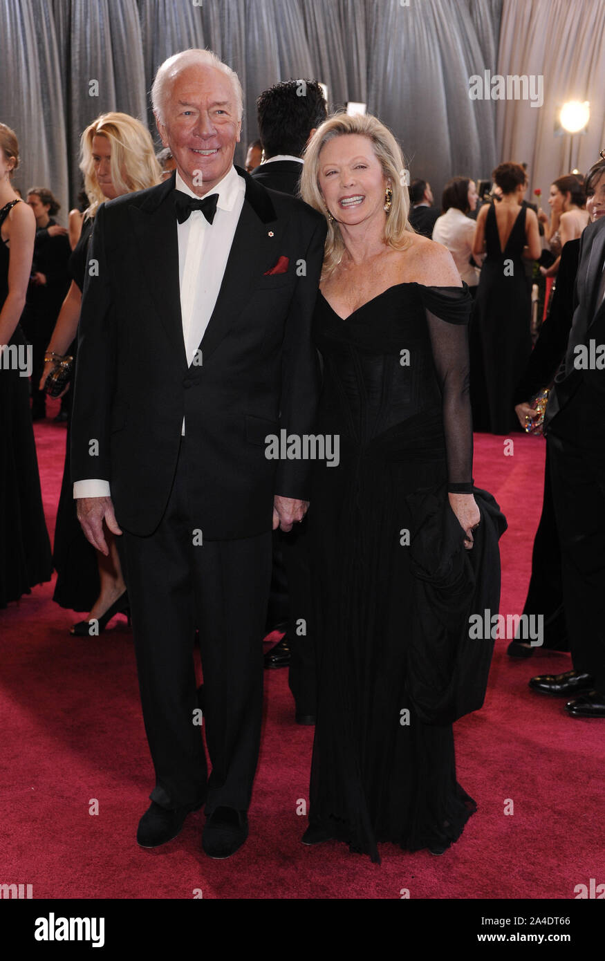 Photo Must Be Credited ©Karwai Tang/Alpha Press 076909 24/02/2013 Christopher Plummer and wife Elaine  at The 85th Academy Awards Oscars 2013 held at The Dolby Theatre Hollywood Blvd Los Angeles California Stock Photo