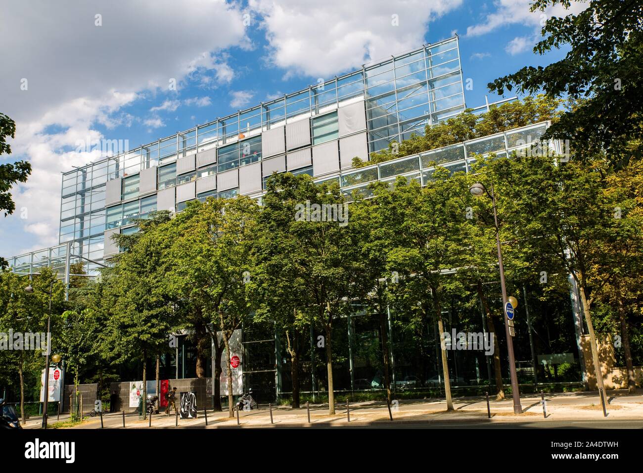 THE CARTIER FOUNDATION FOR CONTEMPORARY ART, BOULEVARD RASPAIL, PARIS