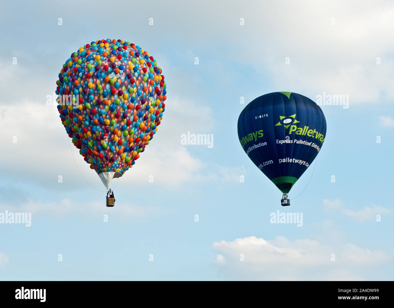 "Party Balloon" hot air balloon. Bristol International Balloon Fiesta