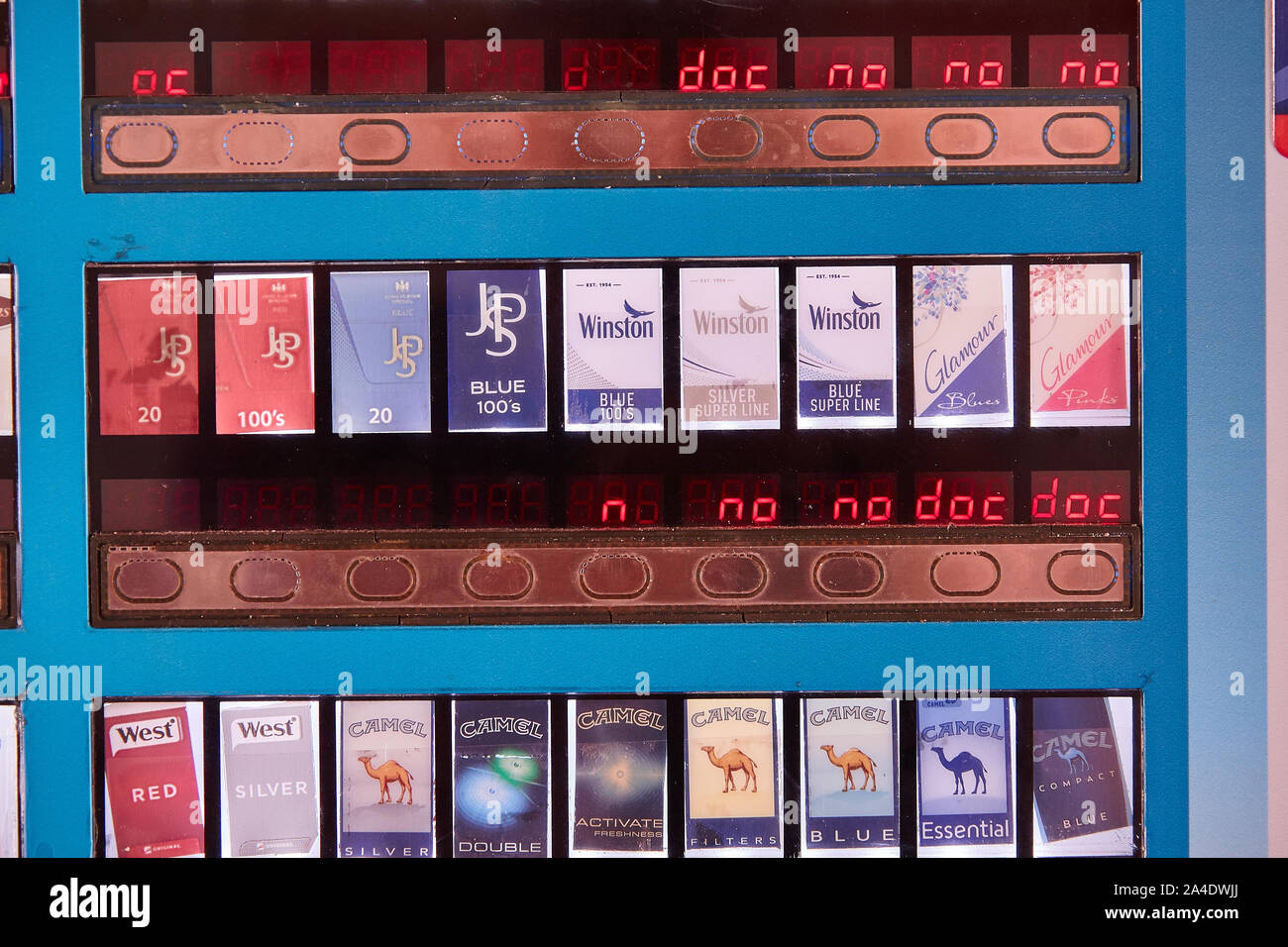Cigarette vending machine 3 Stock Photo