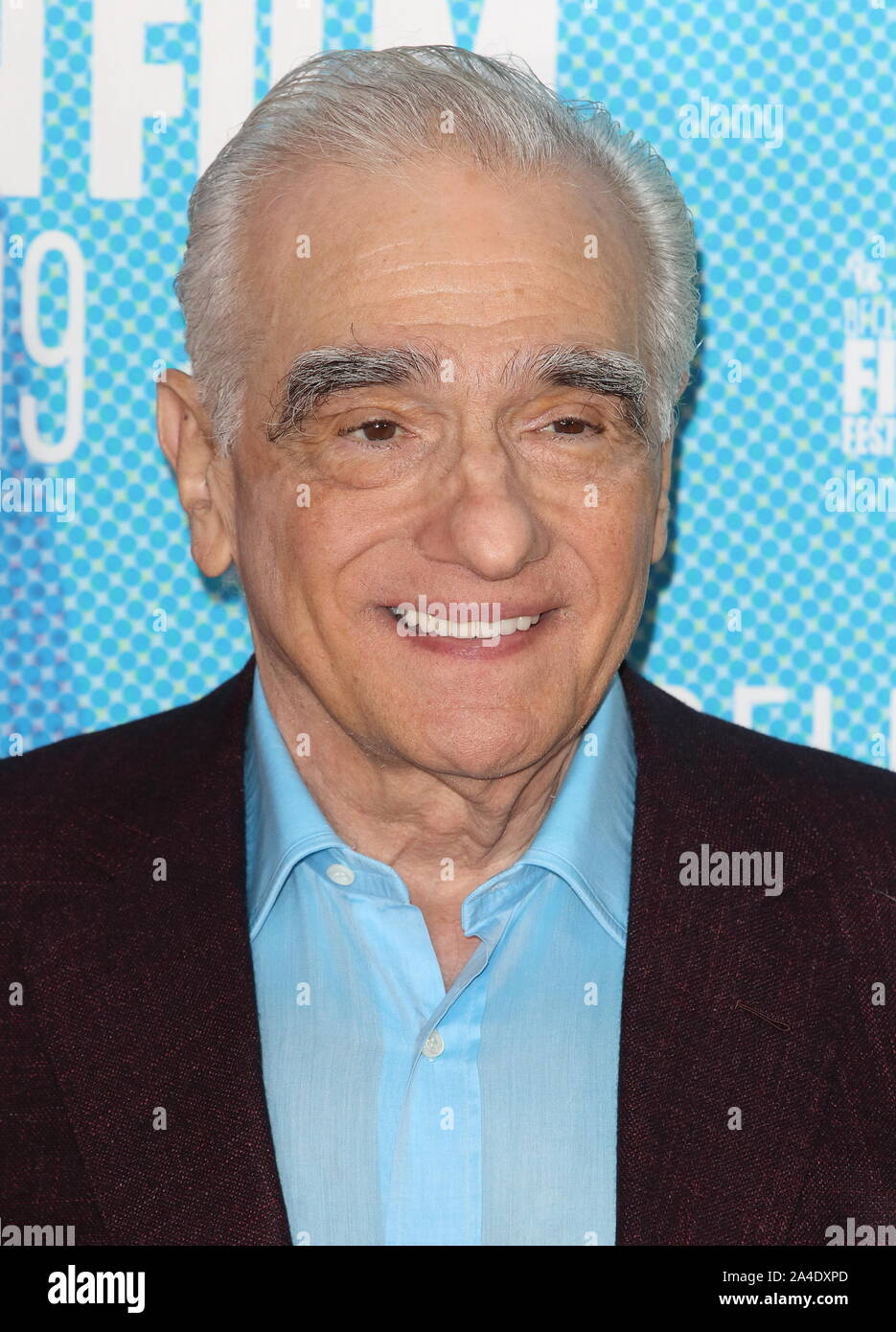 Martin Scorsese attends The Irishman Photocall during the 63rd BFI London Film Festival at The Mayfair Hotel in London. Stock Photo