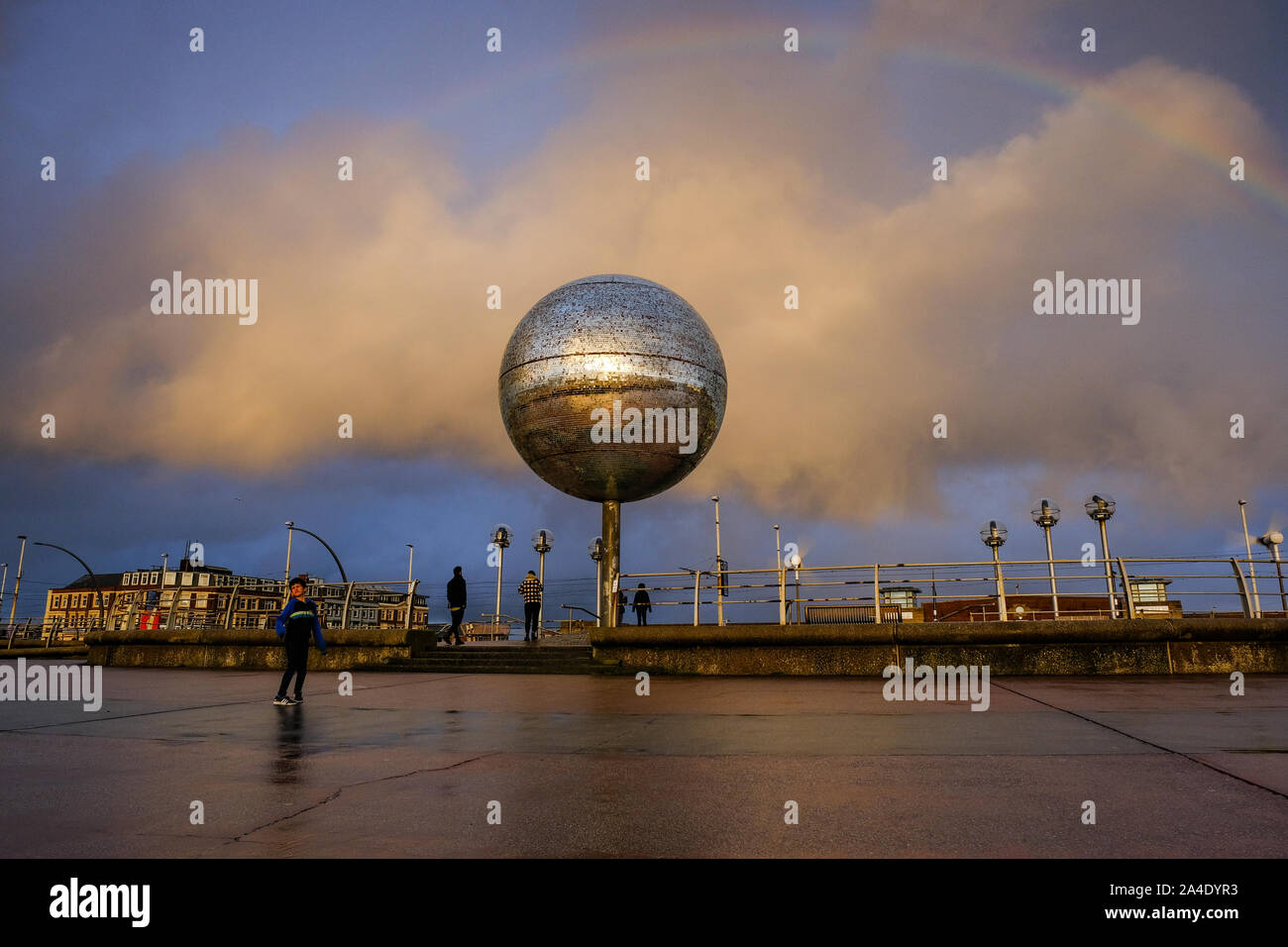 Giant mirror ball in blackpool hires stock photography and images Alamy