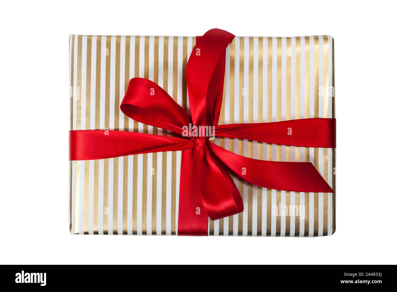 Christmas Present With Red Ribbon On White top View Stock Photo Alamy christmas-present-with-red-ribbon-on-white-top-view-stock-photo-alamy