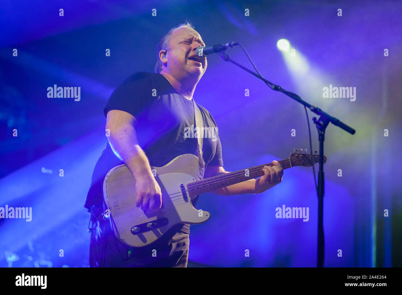 Turin, Italy October 12 2019 legendary band Pixies perform live in Turin Stock Photo