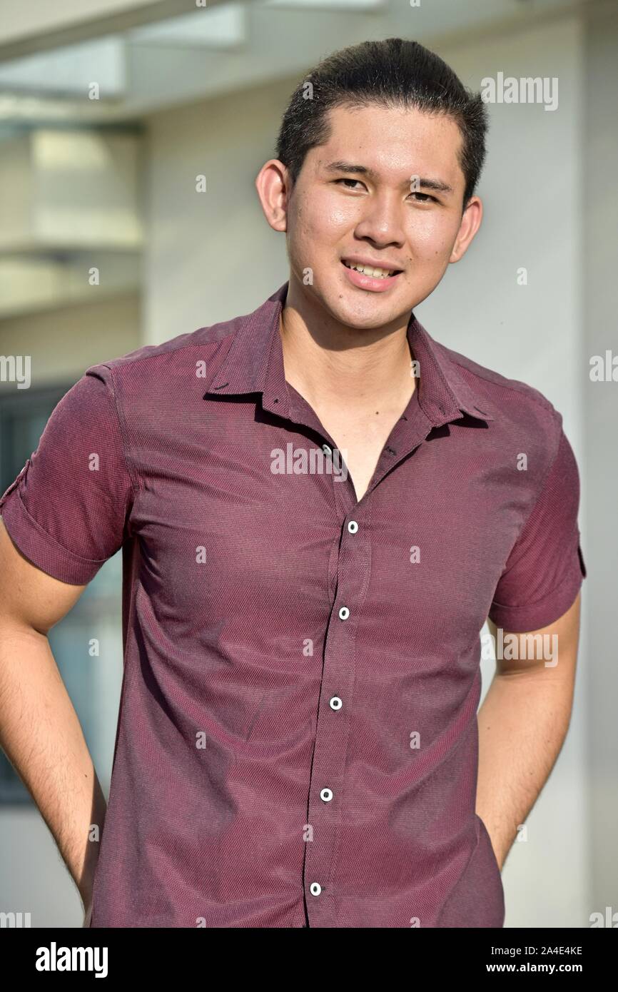 Handsome Male Person Stock Photo - Alamy