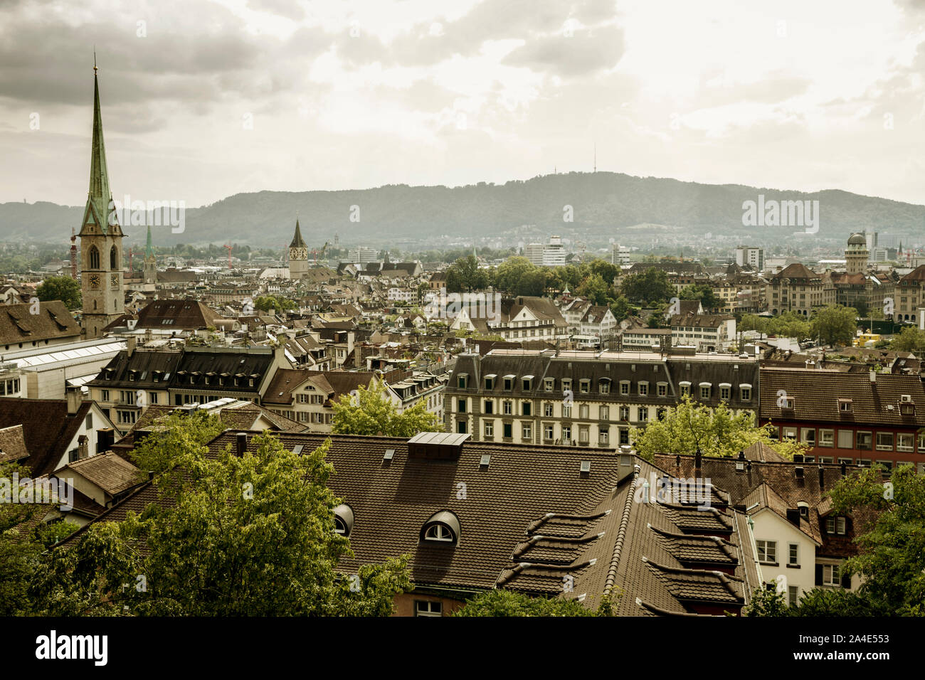 Cityscape of Zurich, Switzerland Stock Photo - Alamy