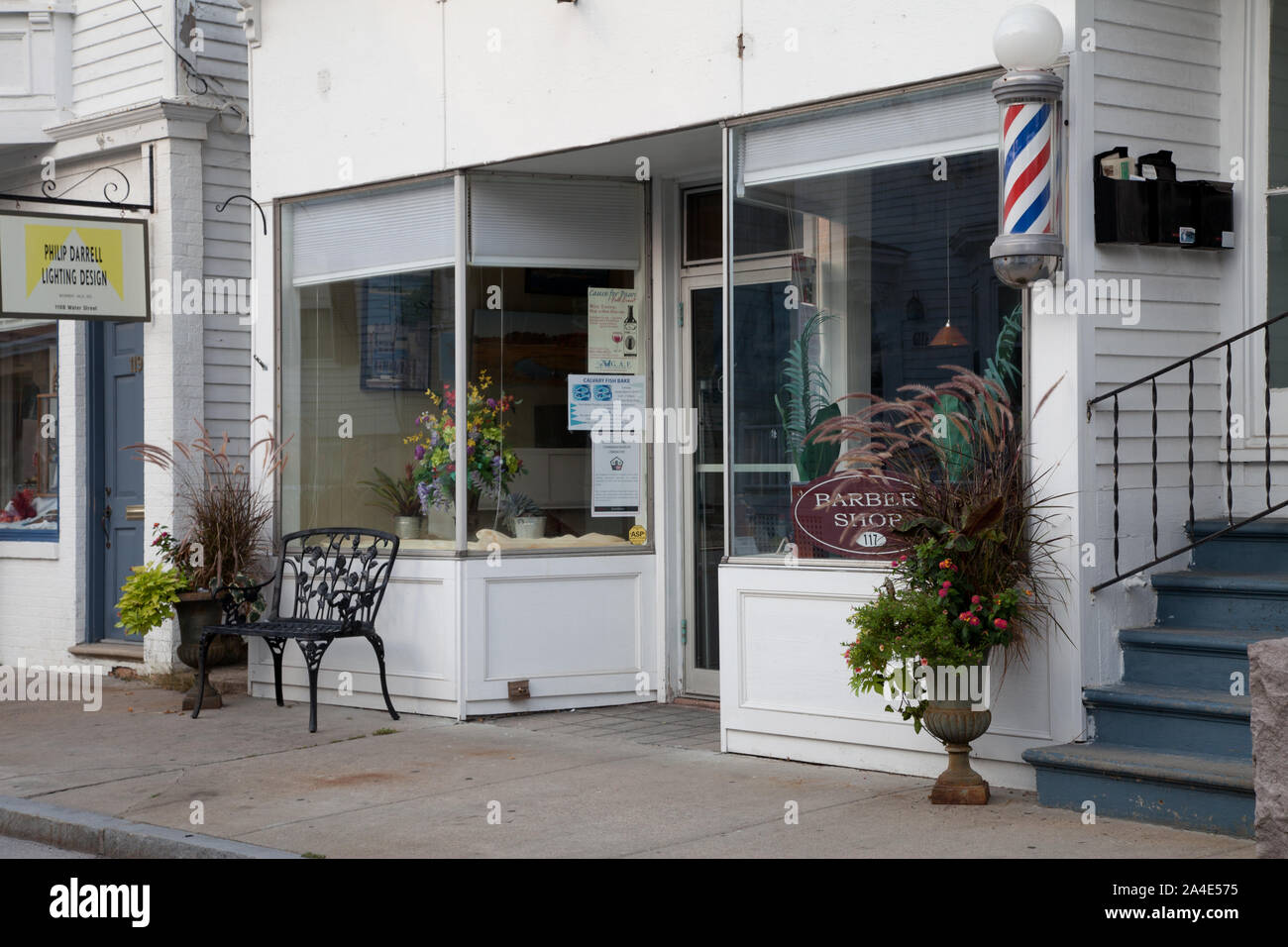 The town of Stonington, Connecticut Stock Photo Alamy