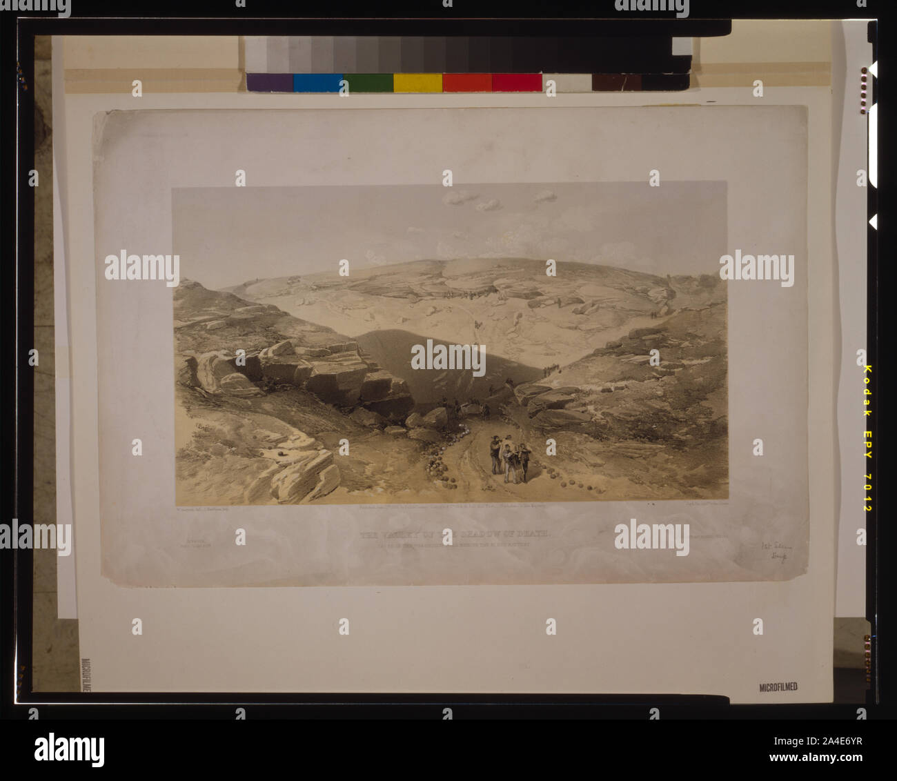 The valley of the shadow of death Stock Photo - Alamy