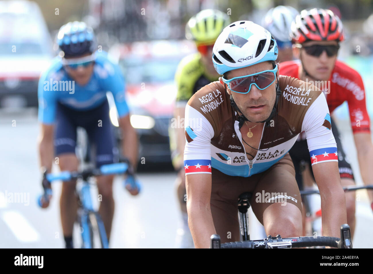 IL Giro di Lombardia 2019 Cycling Tour of Lombardy Como Italy Stock Photo