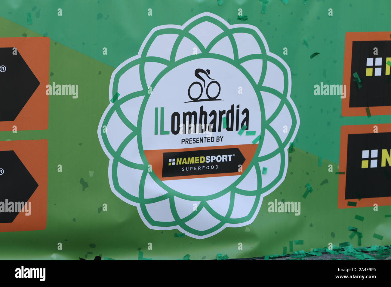 IL Giro di Lombardia 2019 Cycling Tour of Lombardy Como Italy Stock Photo