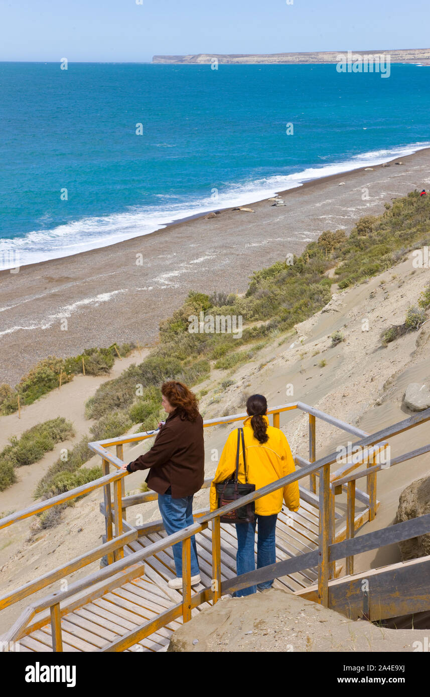 Punta Delgada, Peninsula Valdes, Patagonia, Argentina Stock Photo - Alamy