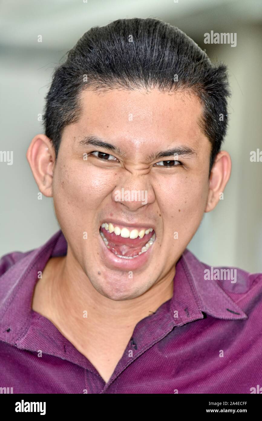 An Adult Male And Anger Stock Photo - Alamy