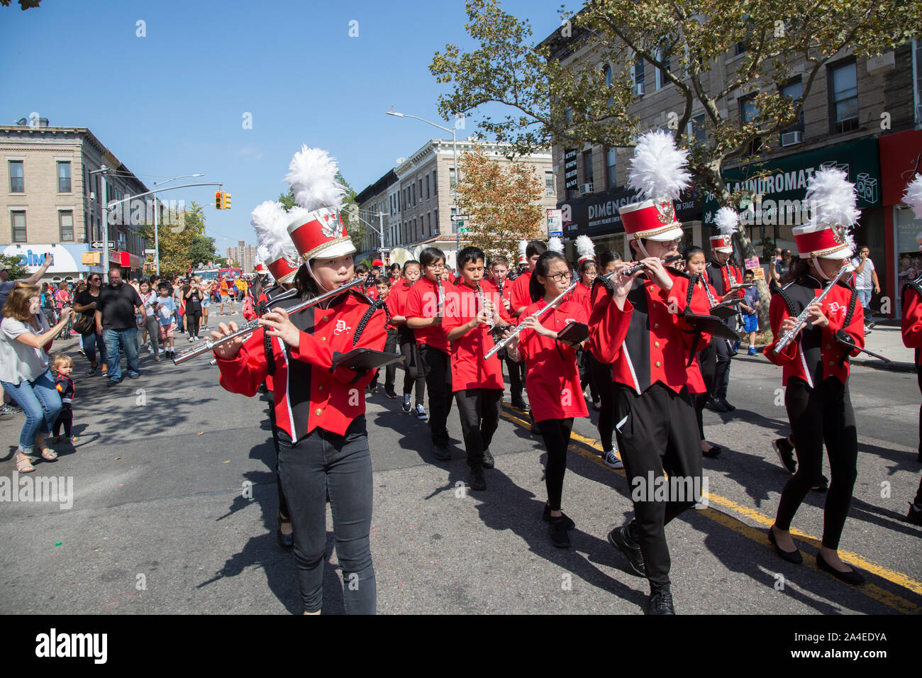 Annual Ragamuffin Parade on 3rd Avenue in Bay Ridge, Brooklyn, New York
