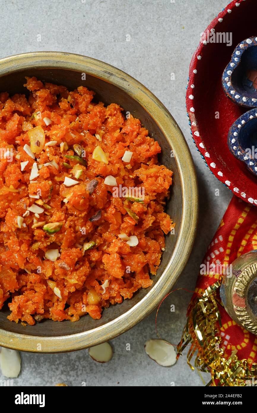 Carrot halwa indian dessert hires stock photography and images Alamy