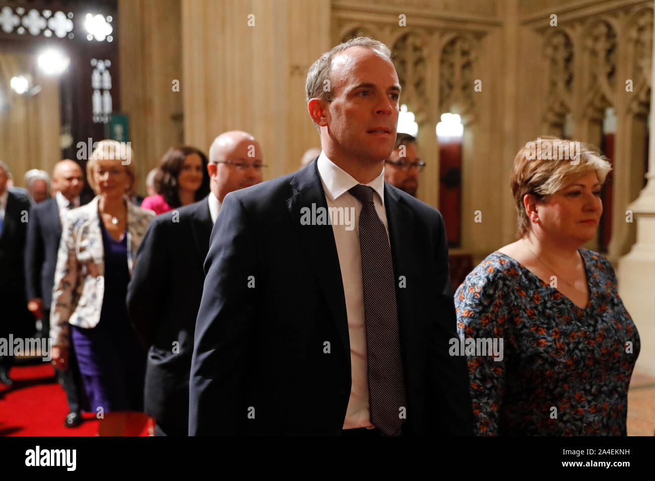 Foreign Secretary Dominic Raab and Shadow foreign secretary Emily