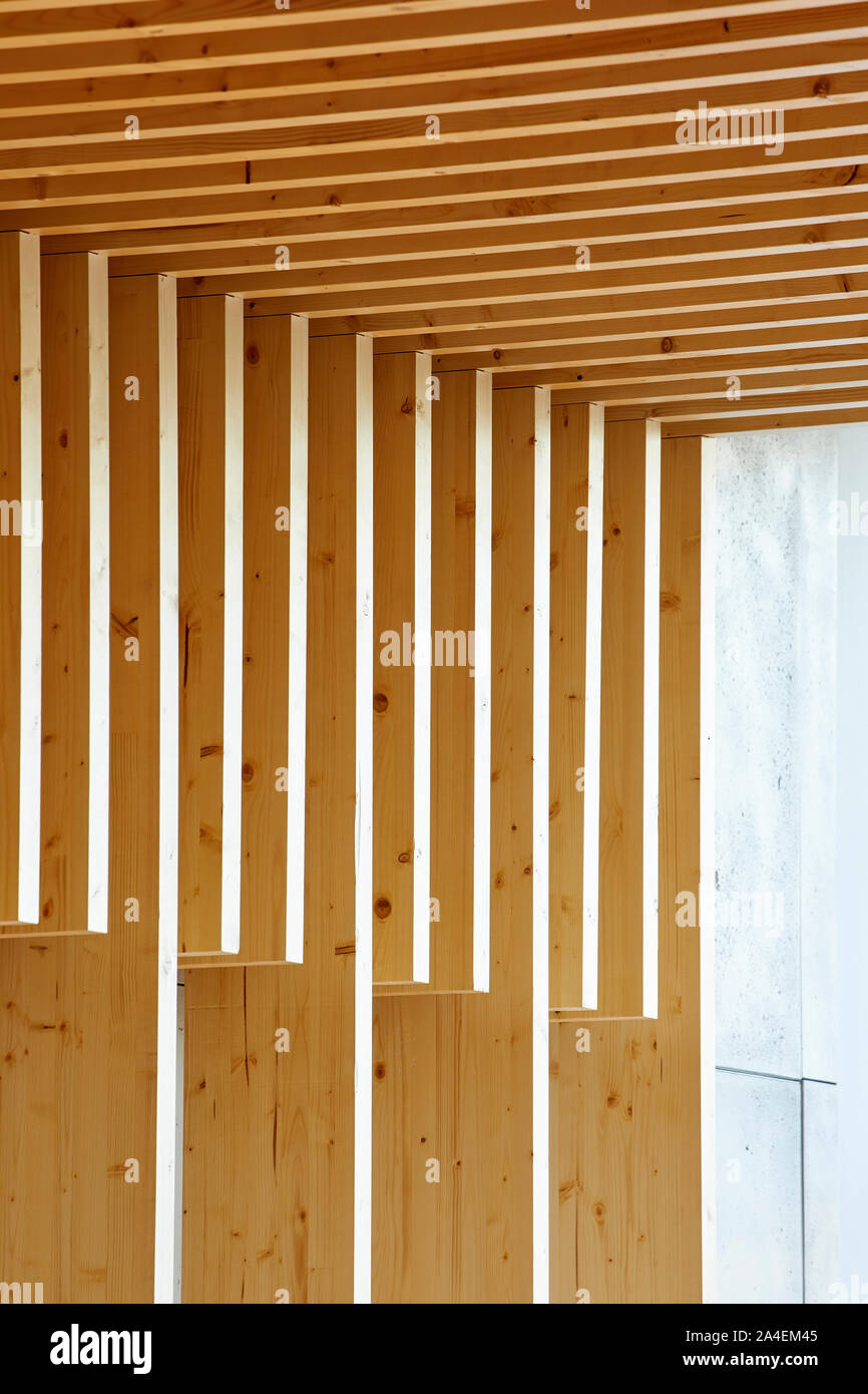 Joinery detail. Davidson House, Reading, United Kingdom. Architect dn