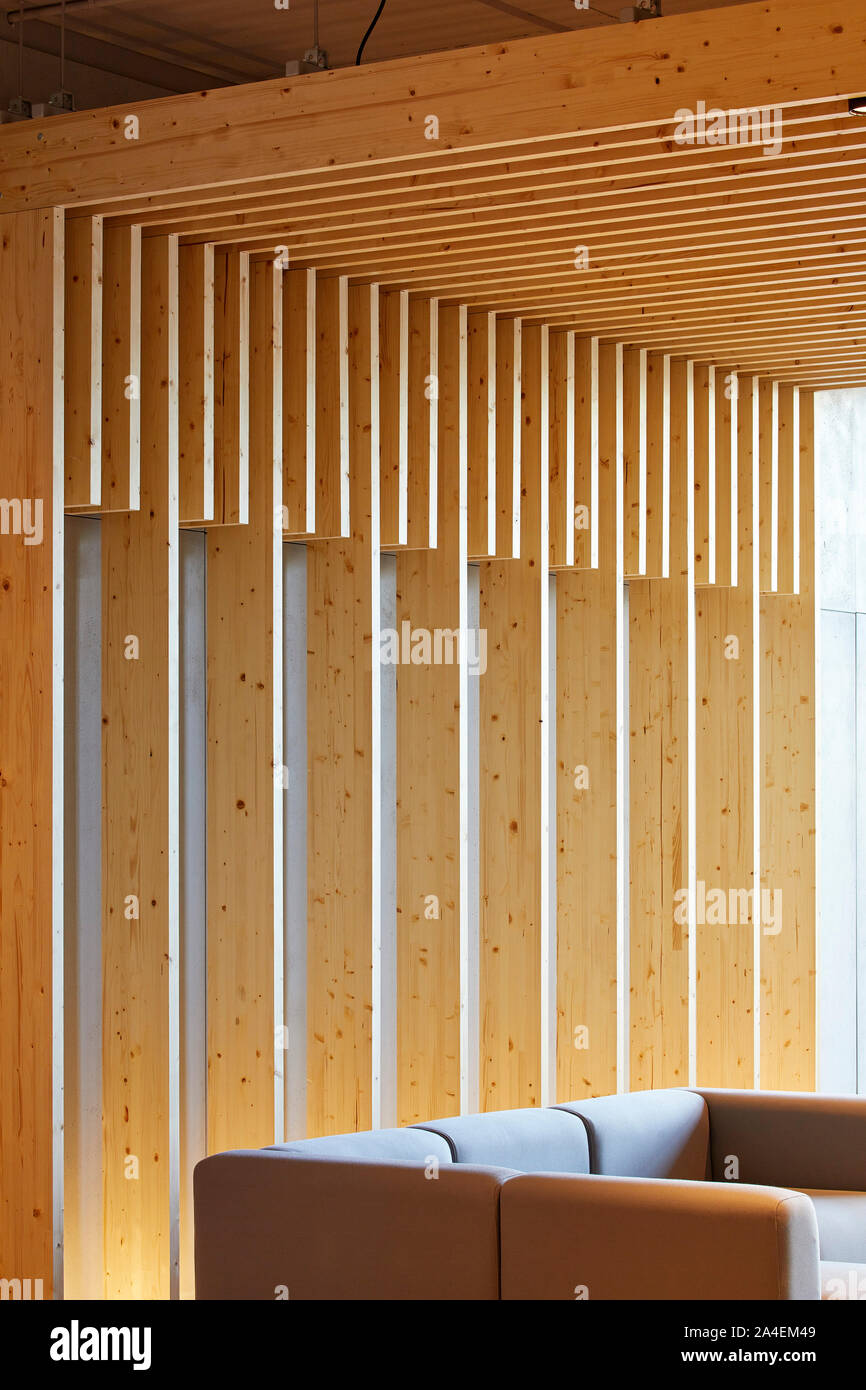 Joinery detail. Davidson House, Reading, United Kingdom. Architect dn