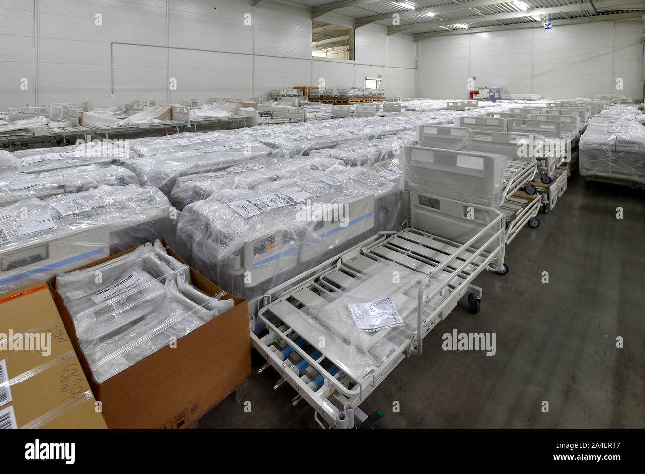 Production in Group, the largest European´s manufacturer of hospital beds, antidecubitus