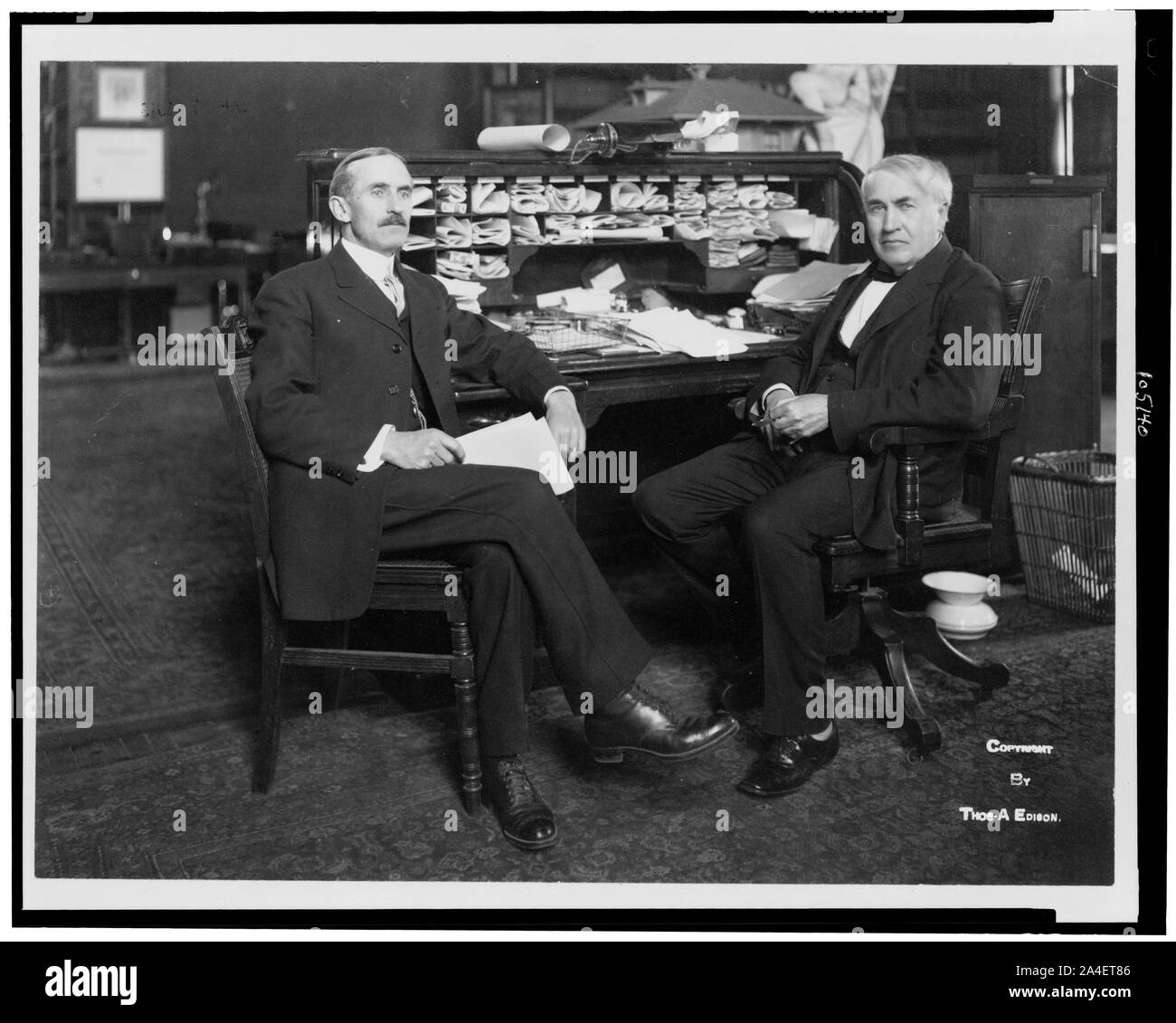 Mr thomas alva edison hi-res stock photography and images - Alamy