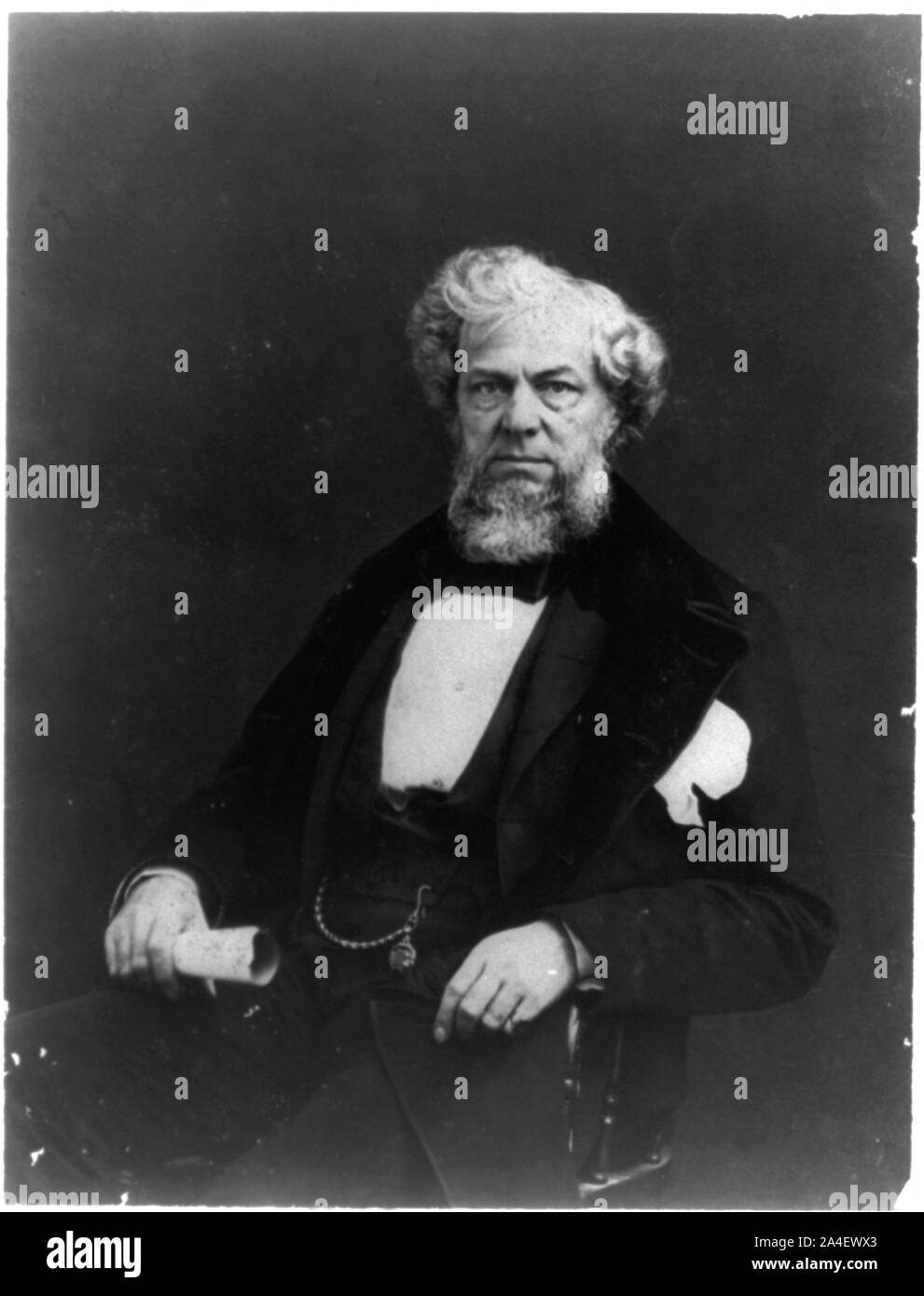 Thomas Ustick Walter, Architect of Capitol, 1851-1865 Stock Photo