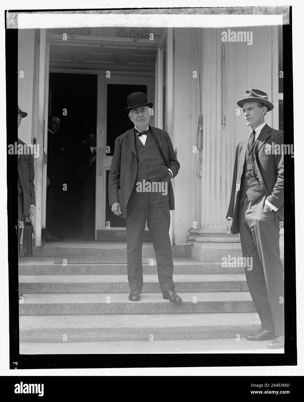 The inventor thomas a edison Black and White Stock Photos & Images - Alamy