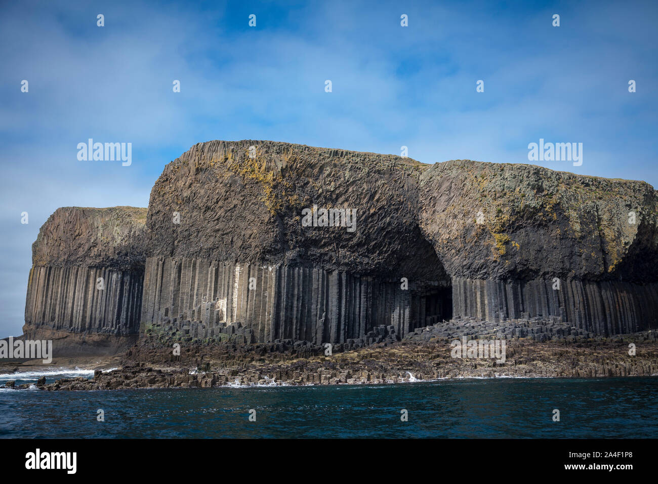 staffa island near mull in scotland Stock Photo Alamy