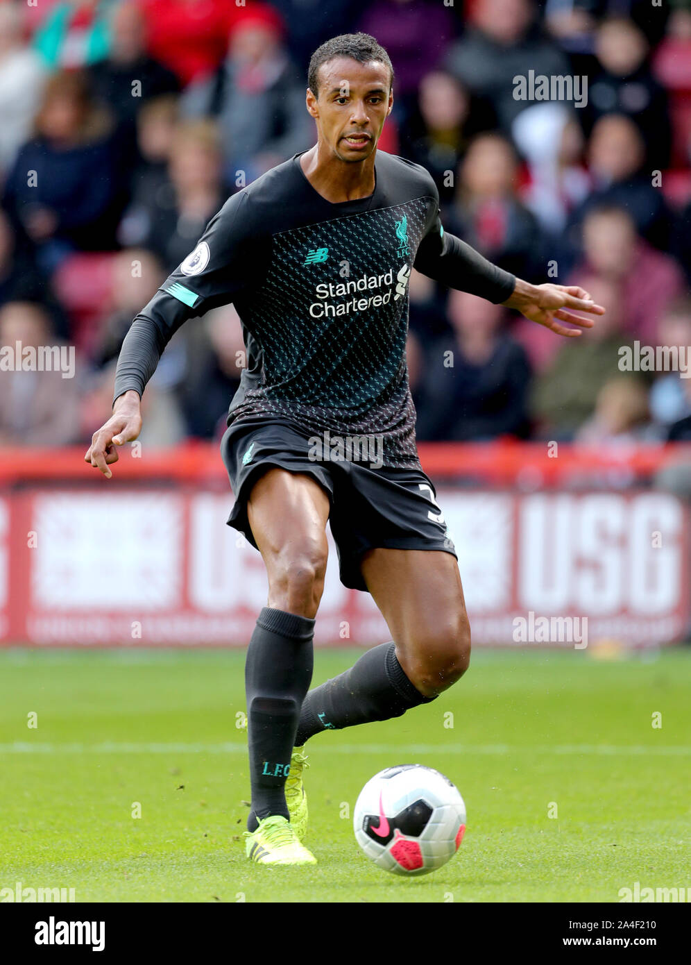 Liverpool's Joel Matip in action during the Premier League match at Bramall Lane, Sheffield. Stock Photo