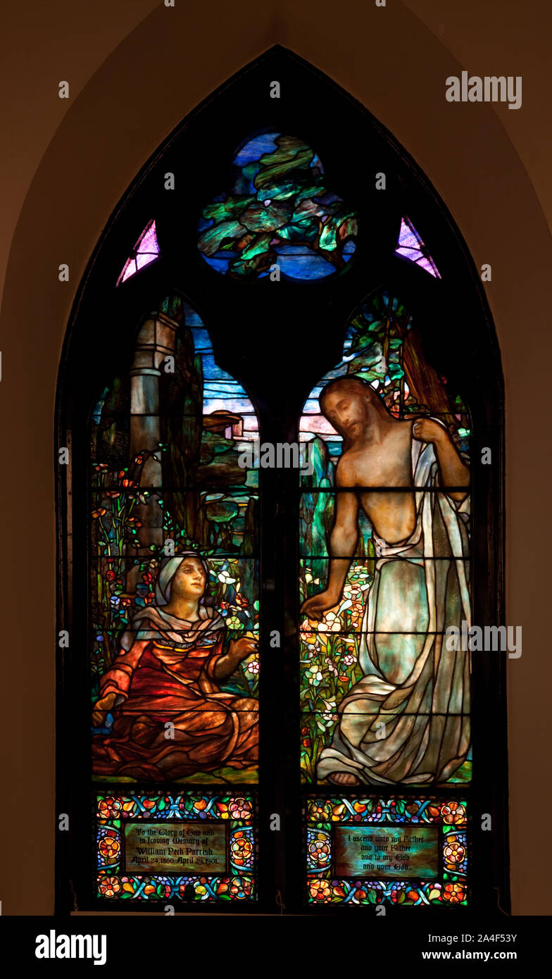 Tiffany stained glass windows, St. Paul's Episcopal Church, Selma