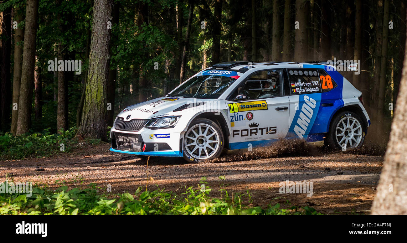 Barum Rally Czech barum rally hi-res stock photography and images - Alamy