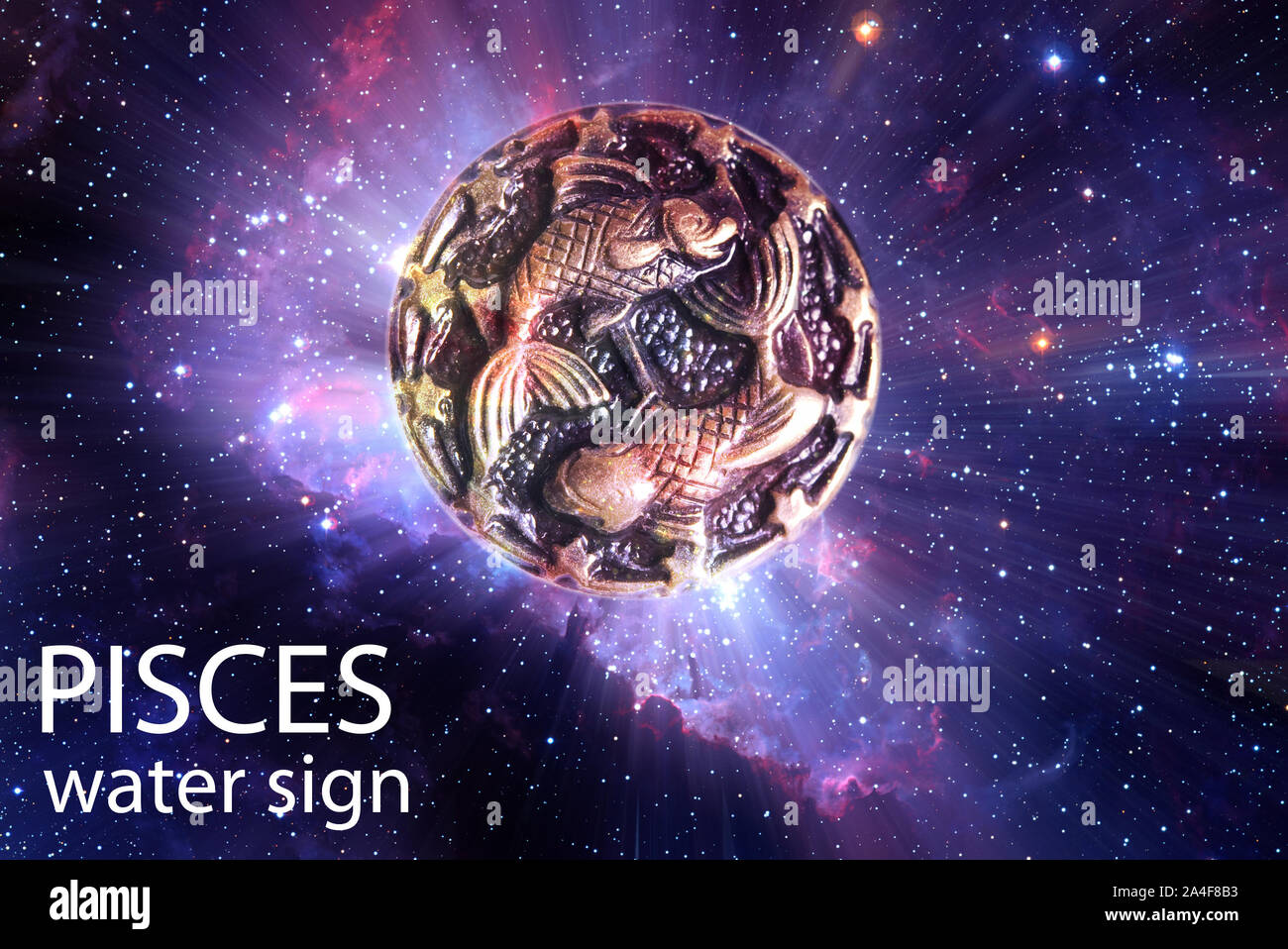 astrology sign of Pisces Stock Photo Alamy