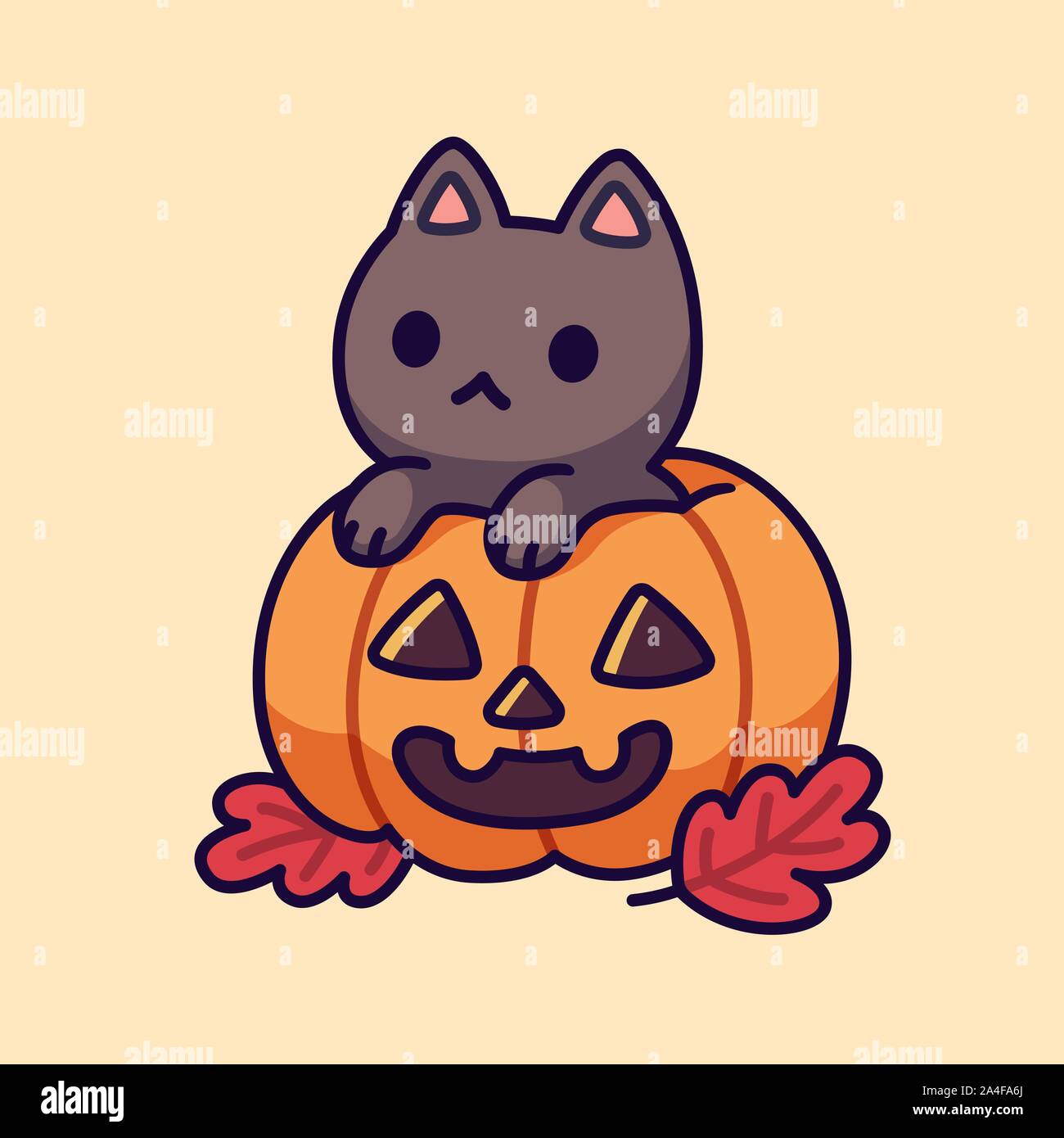 how to draw a cat face for halloween