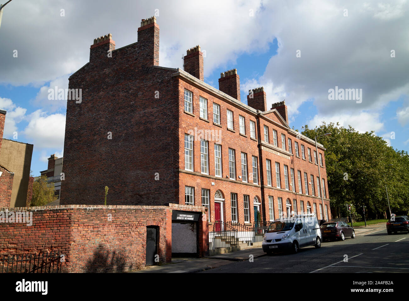 mornington terrace buildings upper duke street Liverpool England UK