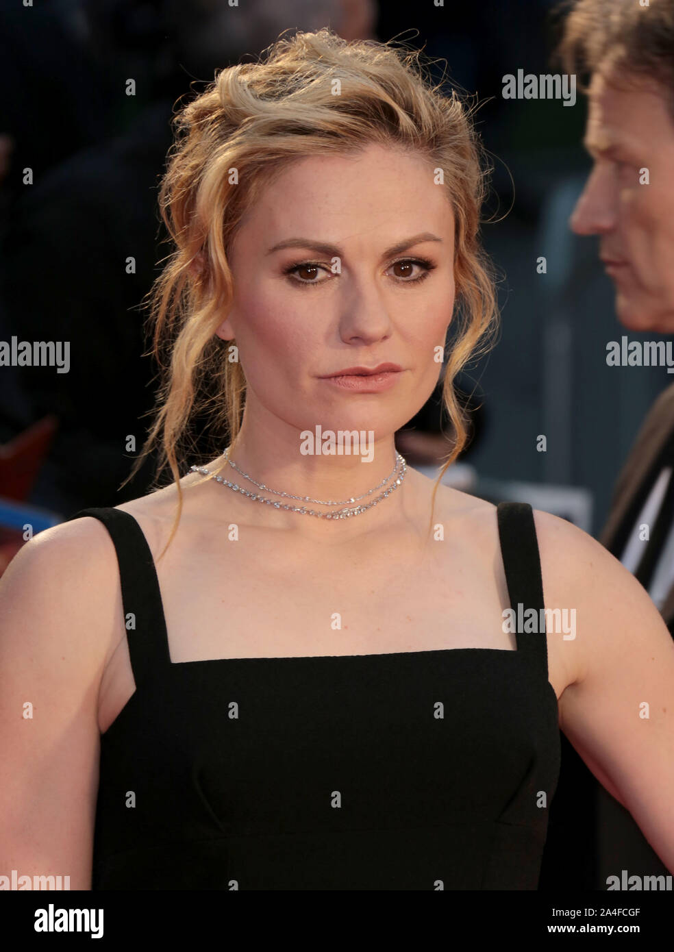 Oct 13, 2019 - London, England, UK - Anna Paquin arriving at BFI London