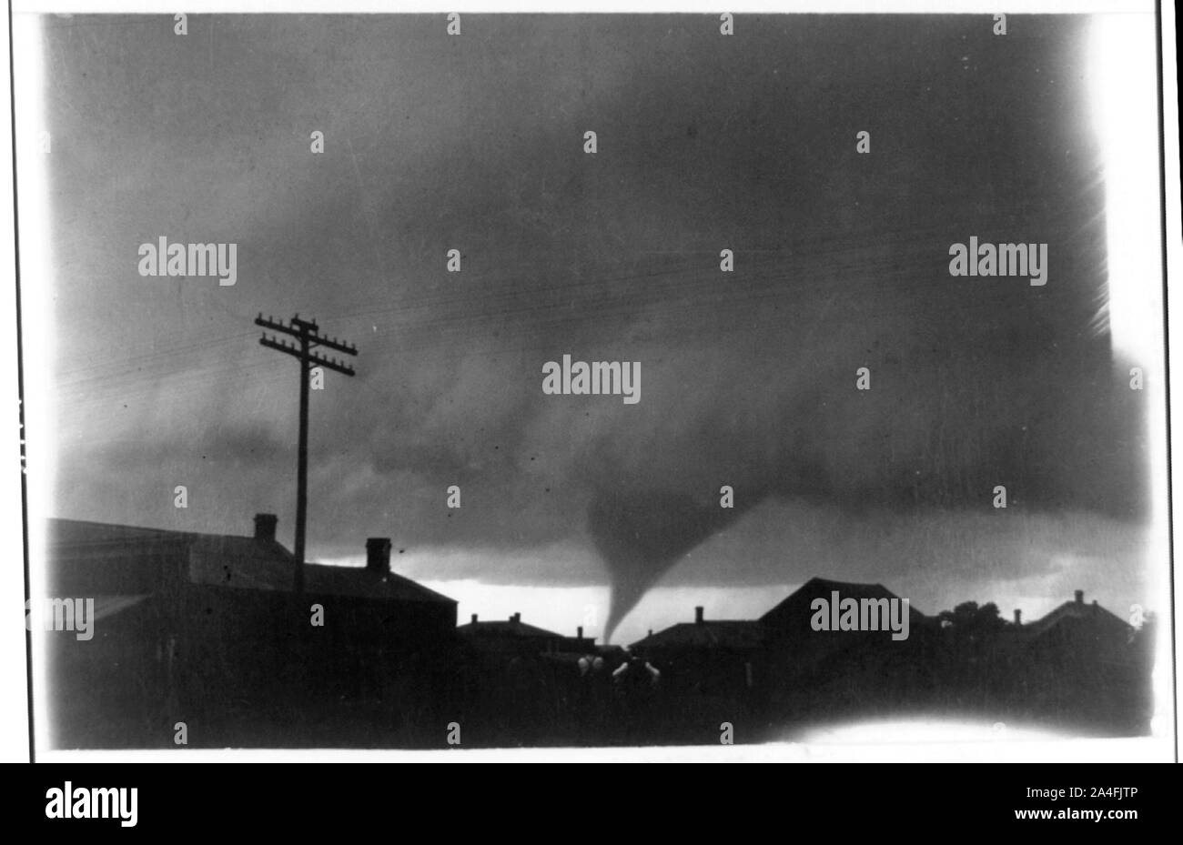 Tornado, Lebanon, Kansas Stock Photo Alamy