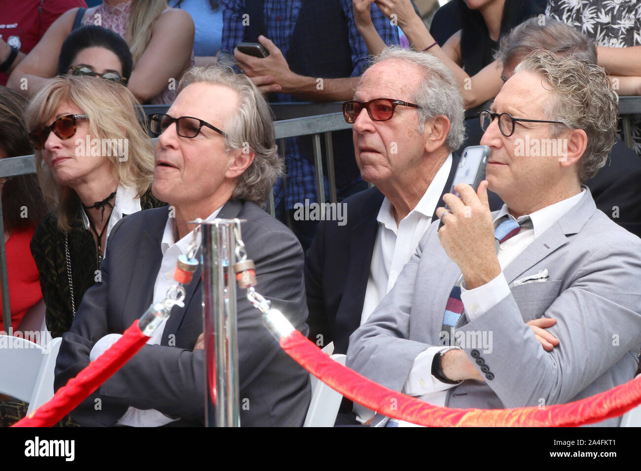Judith Light Star Ceremony on the Hollywood Walk of Fame on September 12, 2019 in Los Angeles, CA Featuring: David Steinberg, Robert Desiderio, Brynn Thayer, Bernard Telsey Where: Los Angeles, California, United States When: 12 Sep 2019 Credit: Nicky Nelson/WENN.com Stock Photo