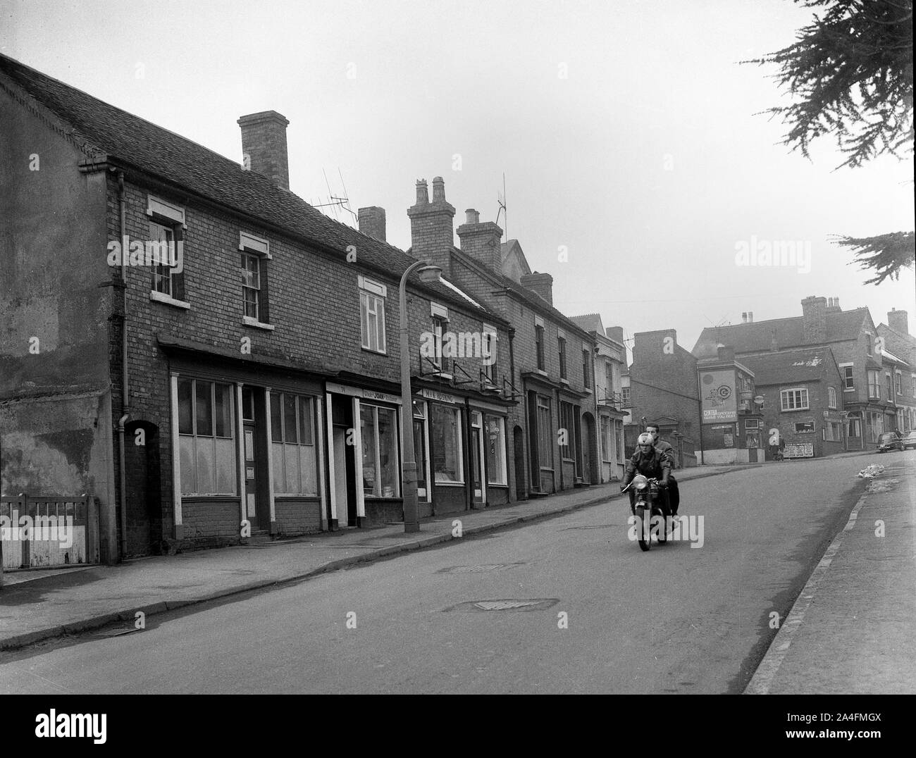 High Street, Madeley, Telford, Shropshire in 1968 PICTURE DAVID BAGNALL
