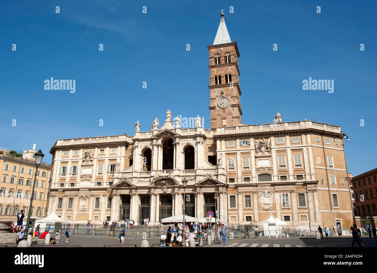 italy, rome, basilica di santa maria maggiore Stock Photo