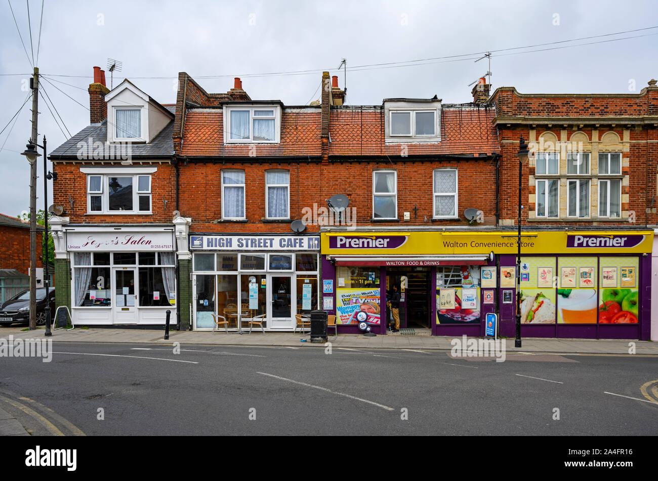 Walton on the naze high street hires stock photography and images Alamy