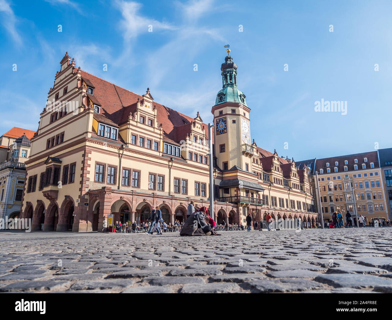 Silhouettes old town hall tower hi-res stock photography and images - Alamy