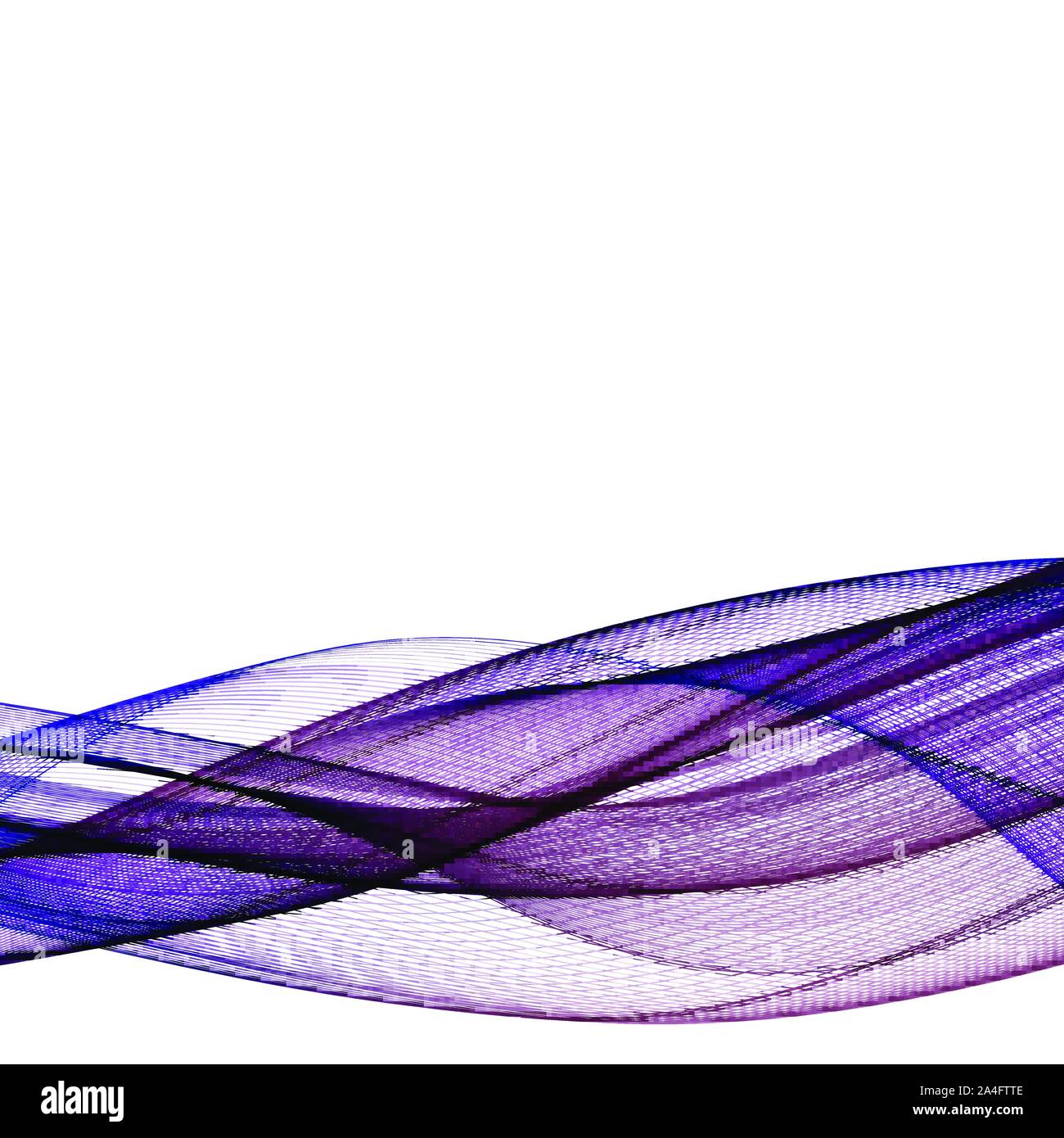 Abstract motion smooth color wave vector. Curve purple lines Stock ...
