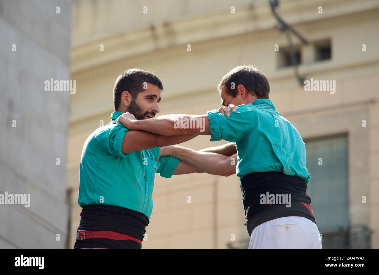 Casteller hi-res stock photography and images - Alamy
