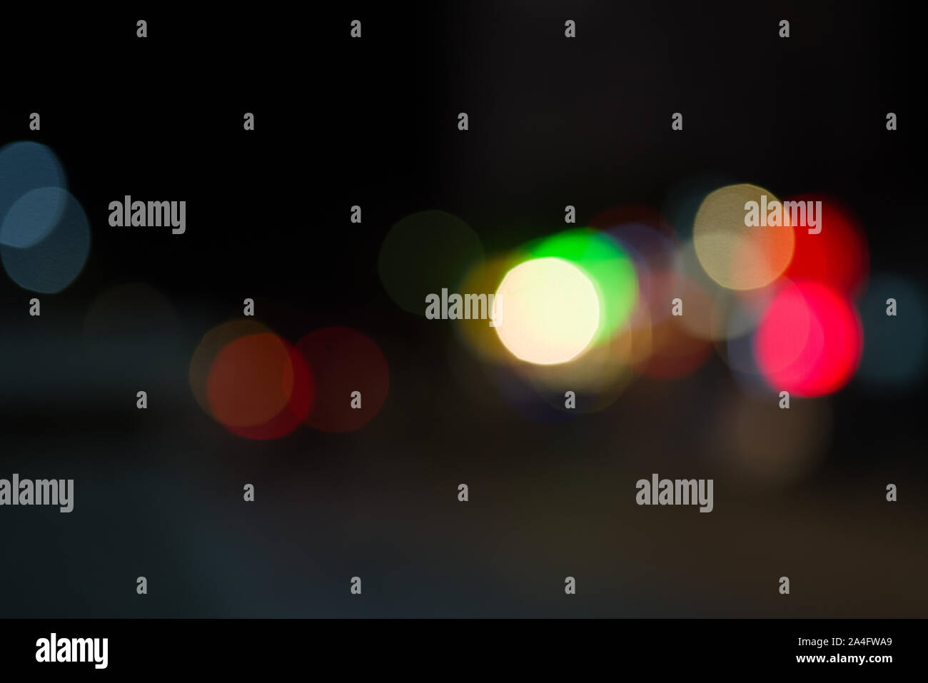 Round colorful bokeh hi-res stock photography and images - Alamy