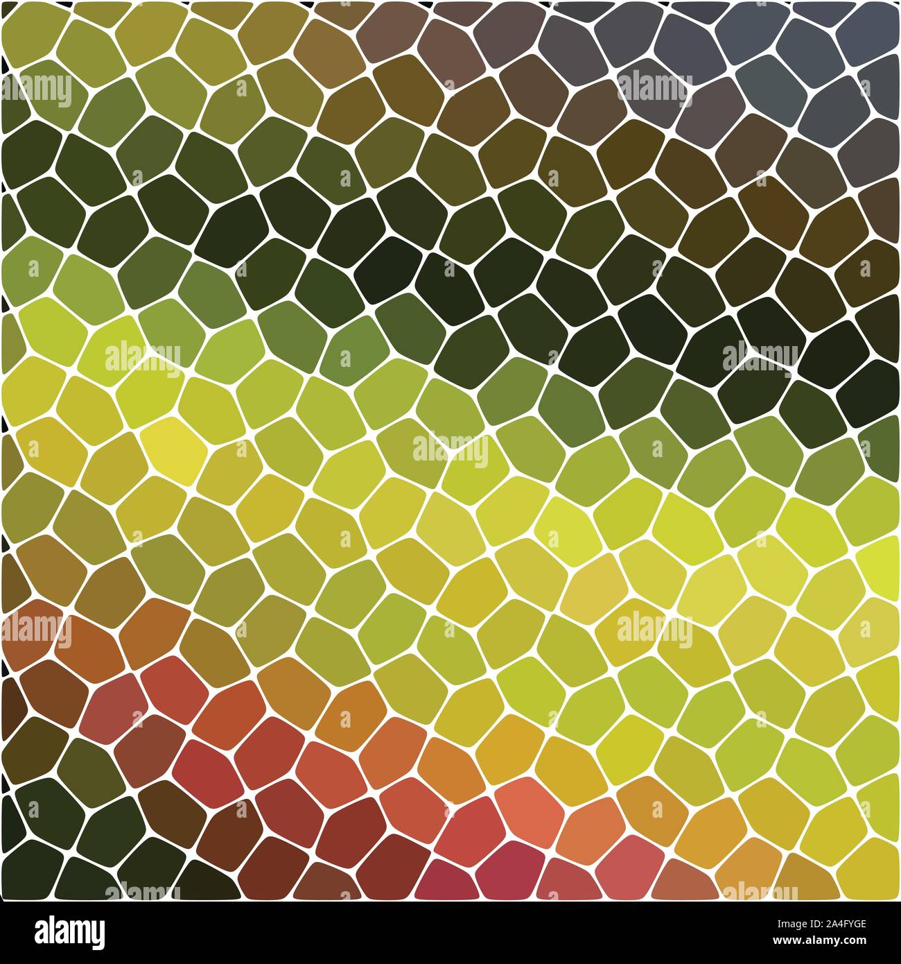 multi-colored pebbles. polygonal style - Vektorgrafik. abstract vector background Stock Vector