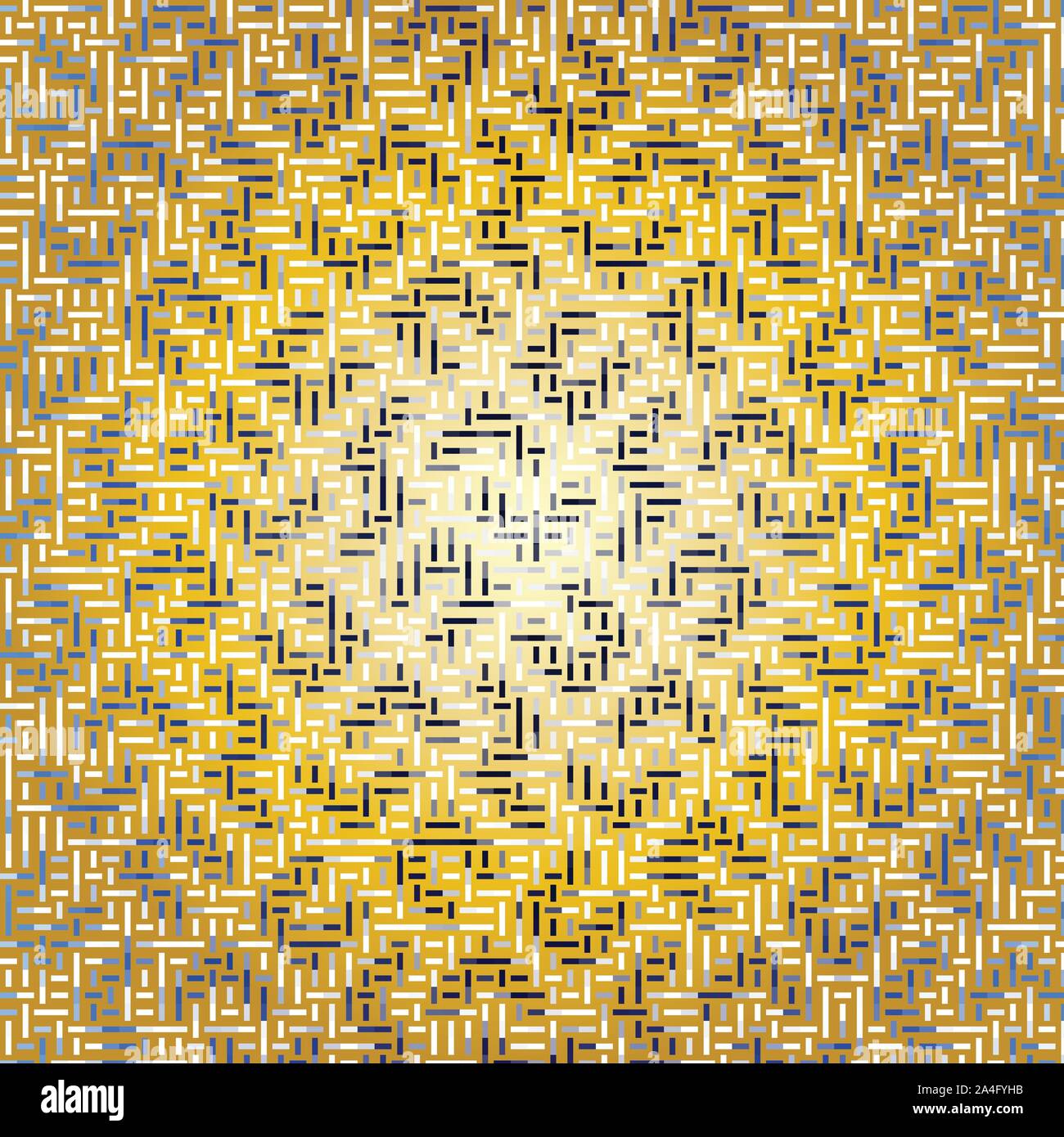 Vector pattern with striped elements. Abstract geometric texture. Stylish background with repeating geometric shapes. Stock Vector