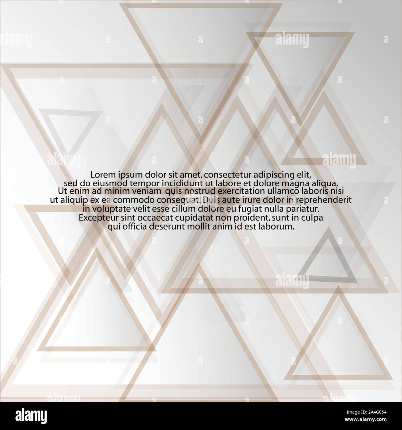 Triangular Advertising vector image.Maket for advertising. triangular background Stock Vector ...