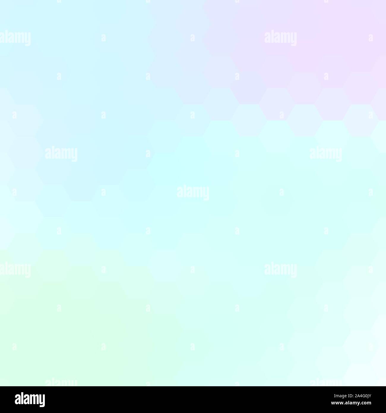 light pink and blue hexagon background Stock Vector