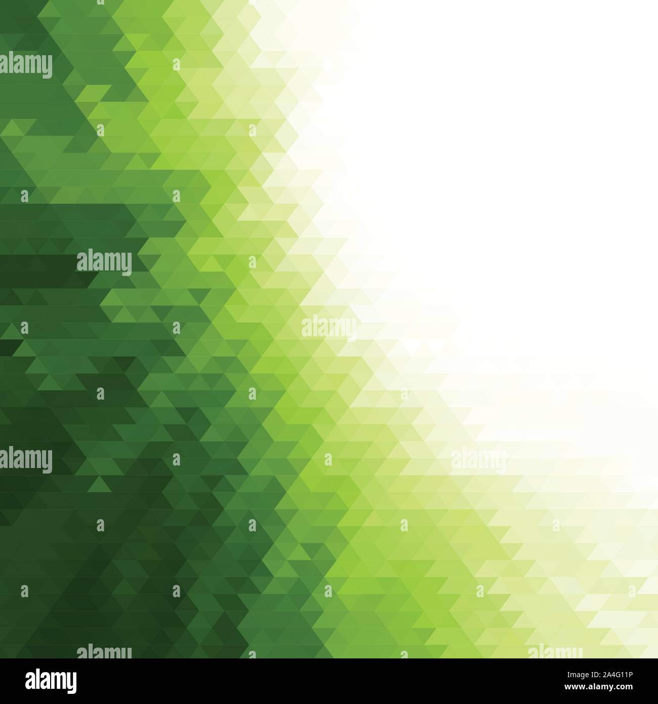 Green Polygonal Mosaic Background, Creative Design Templates. eps 10 Stock Vector