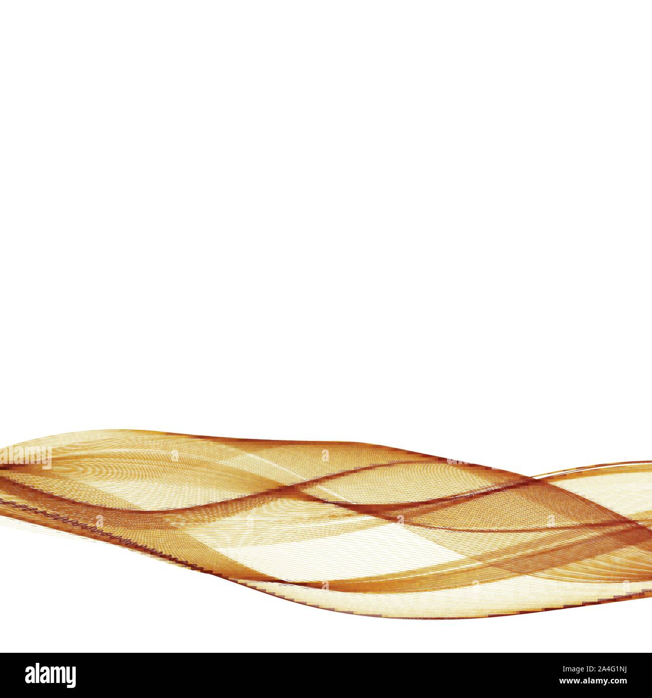 Gold abstract wave. Vector Image Stock Vector Image & Art - Alamy