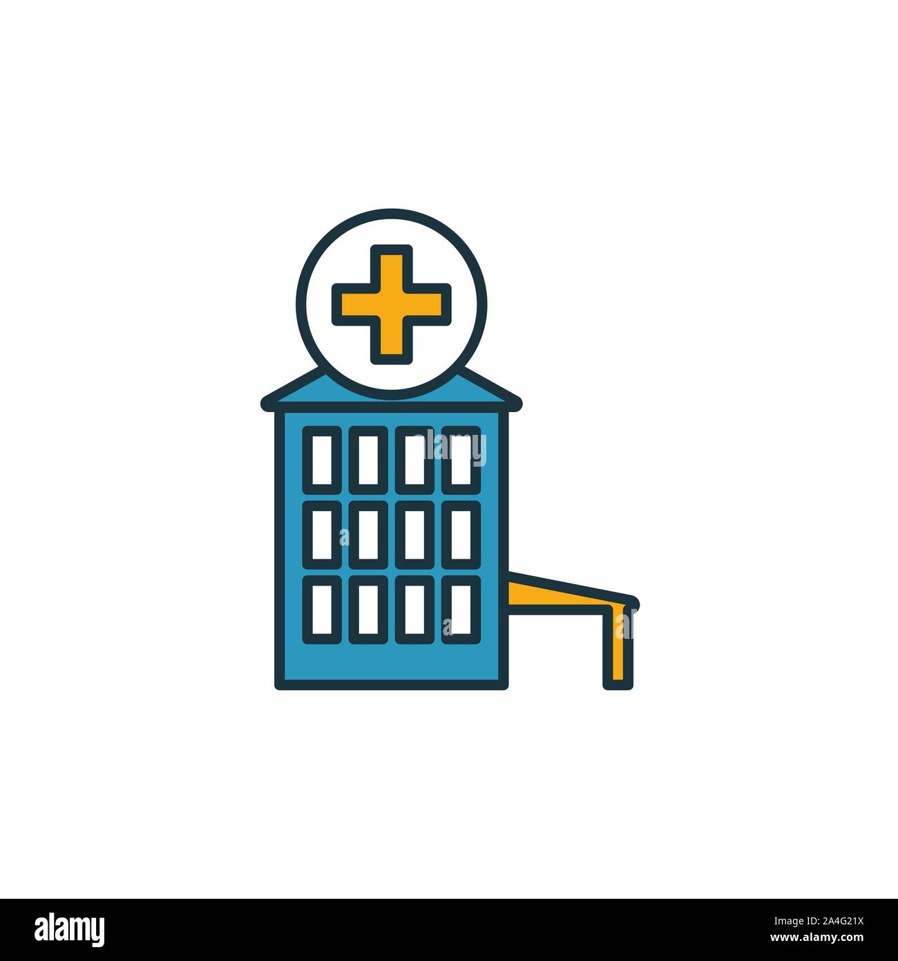 City hospitals Stock Vector Images - Alamy